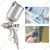 Made In India 0.4mm Stainless Steel Nozzle Air Spray Gun with 400ml Stainless Steel Cup